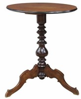 VICTORIAN WALNUT OVAL PARLOR TABLE, MID 19TH C.