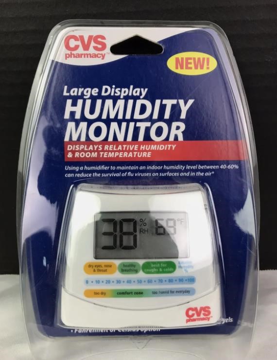 Humidity Monitor Lg Display and Room Temperature