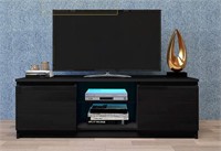 TS001 TV Stand with LED Lights Suitable for 50in