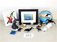 Whale Art, Figurines and Collectibles (No Ship)