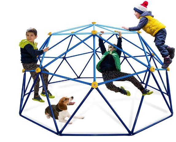 10 FT Metal Climbing Dome for Kids