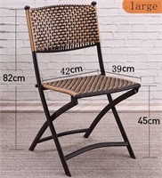 WANLIAN Folding Patio Chairs for Indoor