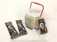 Open glass beading kit and glow sticks