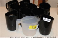 10 plastic pitchers