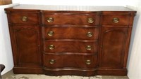 Drexel Mahogany Buffet with Six Drawers