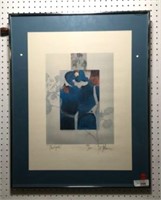 "Blue Girls" by B. Forbes Signed & Numbered Print