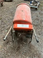 Model 350 electric cement mixer