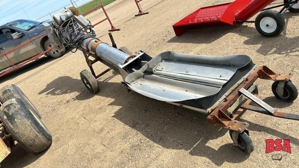 Convey All Transfer Auger 10" c/w Electric Motor