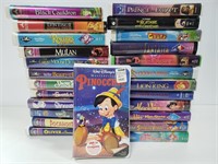 Vintage Disney VHS collection