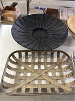 Wooden Woven Baskets