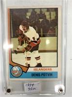 1974-1975 OPC Denis Potvin Rookie Card