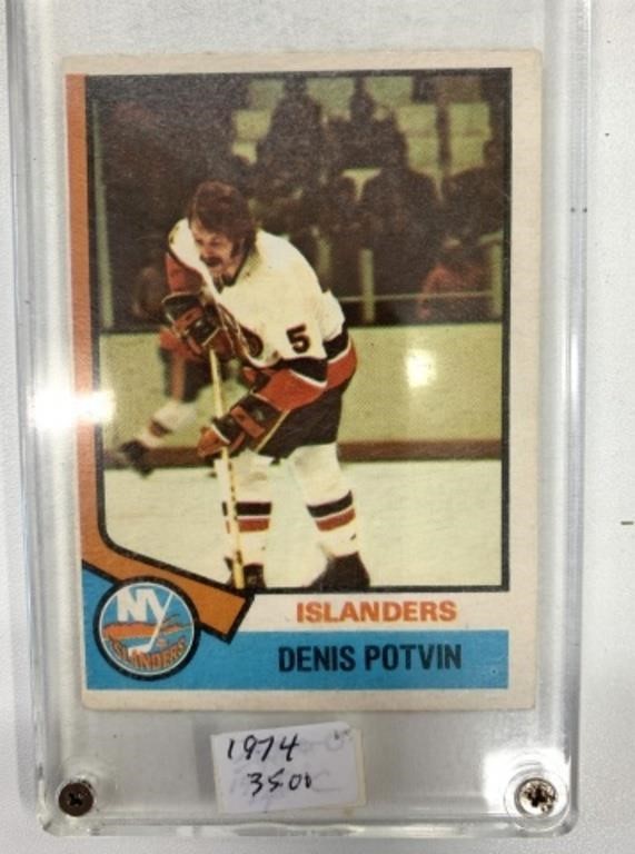 1974-1975 OPC Denis Potvin Rookie Card