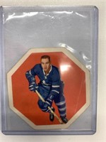 1961/62 York, Yellow Back Red Kelly Card #21