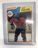 1983-1984 OPC Mats Naslund Rookie Card #193