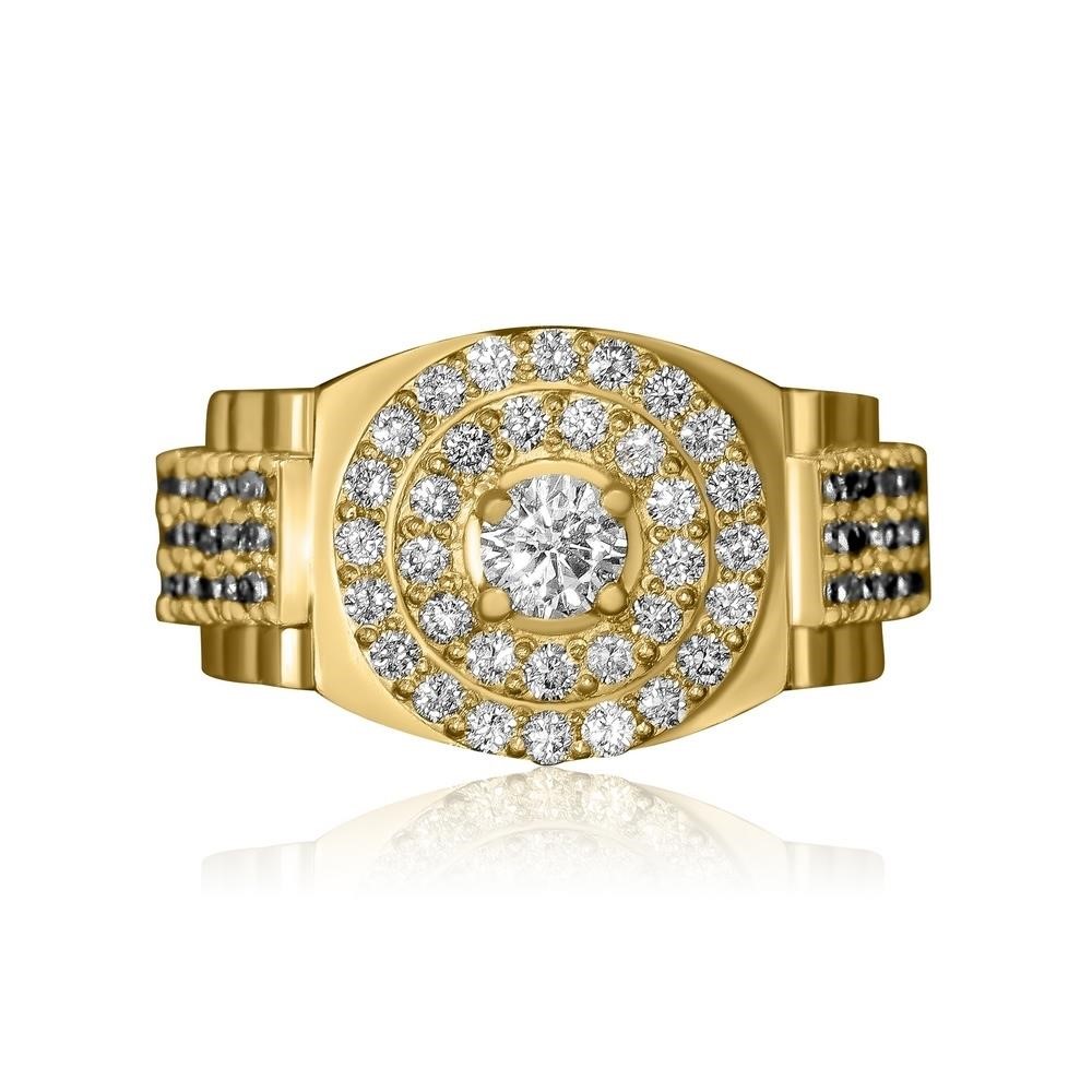 14K YELLOW GOLD 3.00CT DIAMOND RING