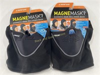 (2) New Seirus MAGNEMASK Magnetic Seam Mask