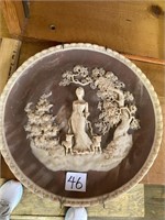 Gorgeous Victorian plate-soapstone?