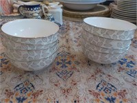 Lenox Fine Bone China  Platinum Leaf Pattern