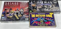 3 Sealed Batman Games
