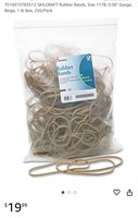 3 Bags of New Skilcraft Rubberbands… 1 lb