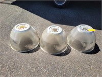 (3) Large Industrial Light Shades