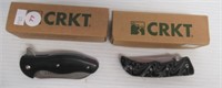(2) CRKT Pocket Folding Knives in Original Boxes.