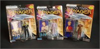 (3) Playmates Star Trek Voyager Figures NEW