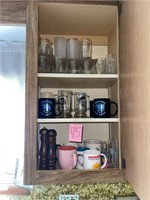 Johnstown mugs contents of cabinet