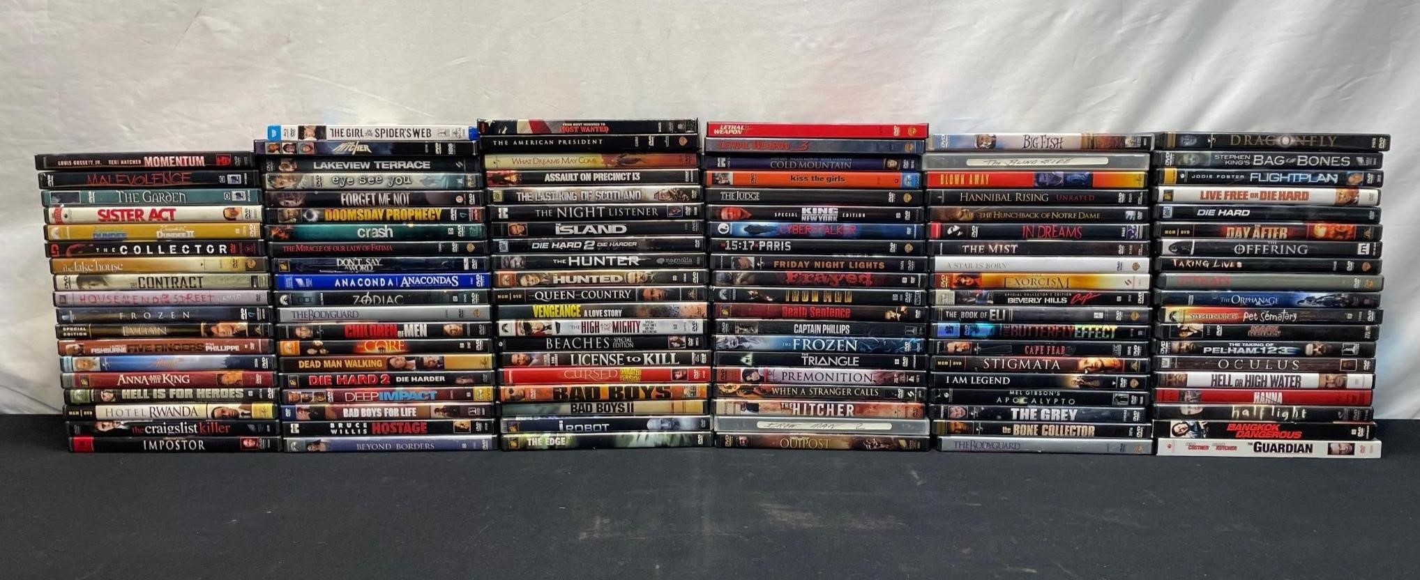 Collection Of 116 DVDs