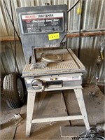 sears craftsman band saw on stand