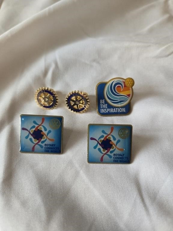 Set of Lapel Pins