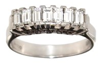 Platinum .66 ct Brilliant VVS Natural Diamond Ring