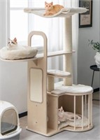 Retail$260 55” Tall Multi-level Cat Tree