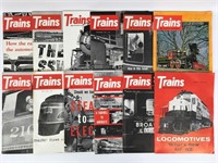 1962 Full Year of Trains Railroading Magazine