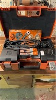 Fein multi master tool set in case