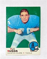 1969 Topps Walt Suggs Oilers Card #118
