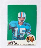 1969 Topps John Stofa Bengals Card #48