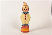 VINTAGE CLOWN CHALKWARE FIGURE