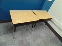 (2) School Desks from Room #416