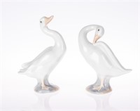 Vintage Lladro "Pair of Geese"