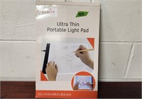 Ultra thin portable light pad