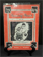 1937 Boxing News Magazine - Very Scarce