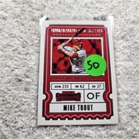 2020 Contenders Winning Tickets Mike Trout