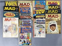 MAD; DC & Marvel Comic Books & Humor Periodicals