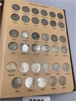 1913-38 Buffalo Nickel Collection -Nearly Complete