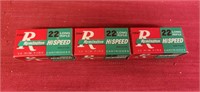 Vintage Remington .22 LR Cartridges, Qty 150