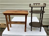 Wooden Side Tables/3 Tier