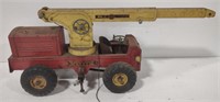 (BD) Austin Western telescoping metal crane toy