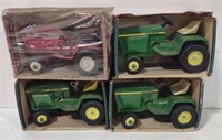 (BD) John Deere and cub cadet toy tractors