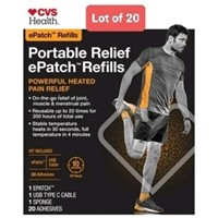 Lot of 20 CVS Health EPatch Refill Kit